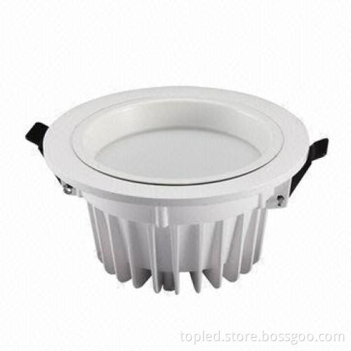 4-inch SMD 10W LED Downlight, 75lm/W Lighting Efficiency